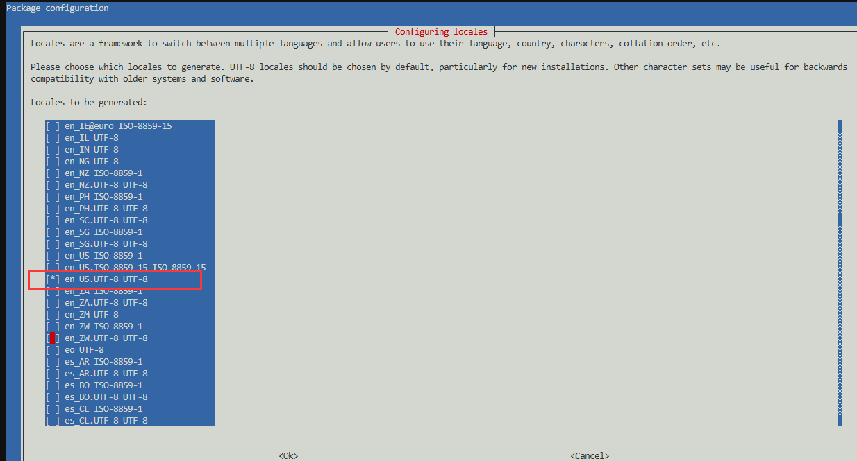 /bin/bash: warning: setlocale: LC_ALL: cannot change locale (en_US.UTF-8)解决办法-小P的个人笔记