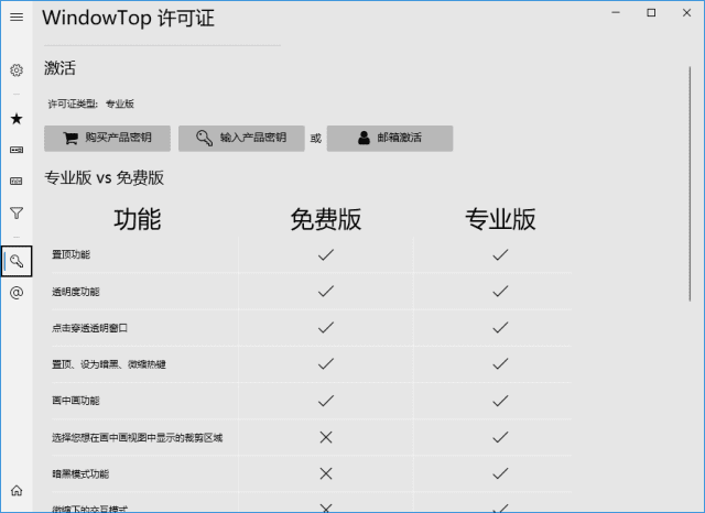 WindowTop(桌面窗口置顶与透明度调节神器) 5.29.0 Beta 多语便携版-小P的个人笔记